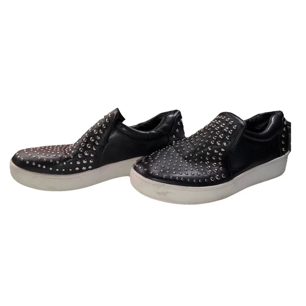 STEVE MADDEN Coulter Skate Stud Rivet Loafer Slip On Platform Sneaker Shoes 6.5